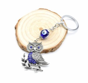 Breloczek brelok sowa sówka turecki evil eye oko proroka brylok prezent 39