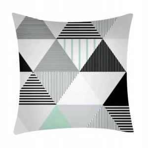 Dekoracyjna poszewka na poduszkę geometryczny wzór 30