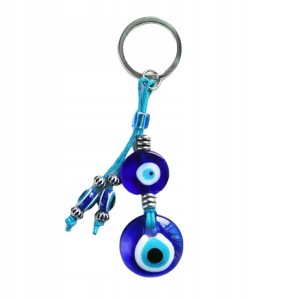 Breloczek brelok turecki szklany oko proroka Evil Eye amulet z Turcji 300