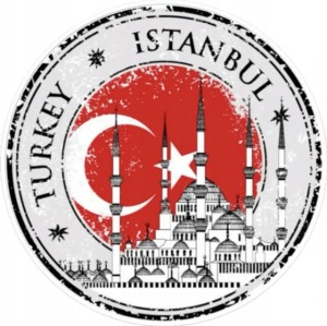 Naklejka Istanbul Turcja na samochód dekoracja ozdoba 244