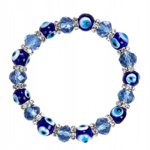 Bransoletka turecka Oko Proroka Evil Eye nazar niebieska prezent 271