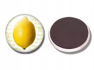 Magnes na lodówkę cytryna dekoracja ozdoba 27