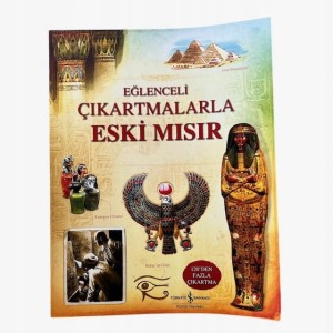 Książka dla dzieci w języku tureckim z naklejkami Eski Misir Egipt