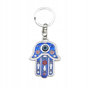 Breloczek turecki Oko Proroka Hamsa Evil Eye brylok amulet prezent 241
