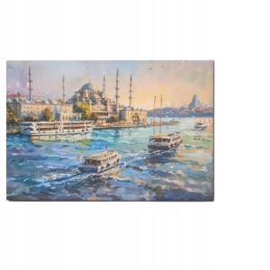 Obraz na płótnie Stambuł Bosfor Turcja Błękitny Meczet druk cyfrowy prezent