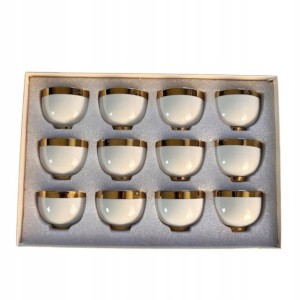 Filiżanki do kawy herbaty w stylu arabskim zestaw 12 sztuk w prezent 99