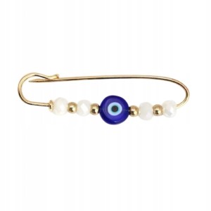 Ozdoba przypięcia agrafka broszka oko proroka Evil Eye prezent amulet 307