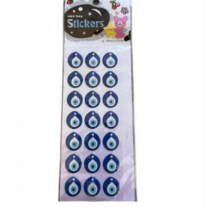 Naklejki tureckie Oko Proroka Evil Eye Turcja 21 sztuk 43