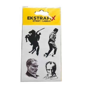 Naklejki naklejka Turcja ozdoba dekoracja Ataturk zestaw 24 sztuk 51